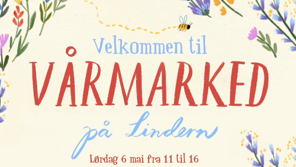 Vårmarked på Lindern 6.mai